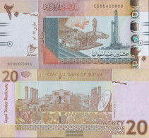 Sudan Pick-number: 74d Uncirculated 2017 20 Pounds - Sudan