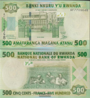 Rwanda Pick-number: 34 Uncirculated 2008 500 Francs - Ruanda