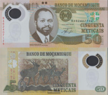 Mosambik Pick-number: 150a Uncirculated 2011 50 Meticais - Mozambique