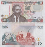 Kenya Pick-number: 47e Uncirculated 2010 50 Shillings - Kenya