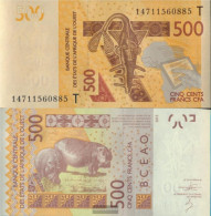 Togo Pick-number: 819T A, SignAtur 40 Uncirculated 2012 500 Francs - Togo