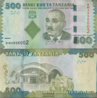 Tanzania Pick-number: 40 Uncirculated 2010 500 Shilingi - Tanzania