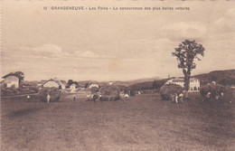 Posieux, Grangeneuve. Ecole D'agriculture. Les Foins - La Concurrence Des Plus Belles Voitures - Posieux