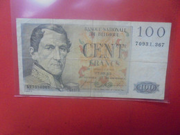 BELGIQUE 100 FRANCS 27-09-55 Circuler (B.18) - 100 Francs