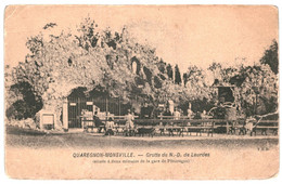 CPA  Carte Postale Belgique  Quaregnon- La Grotte De Notre Dame De Lourdes 1918 VM41212 - Quaregnon