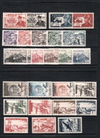 Fezzan Territoire Militaire (41 Timbres) Séries Complètes Neufs ** Sans Charnière Mais Quelques Manque De Gomme 1946 /51 - Ungebraucht