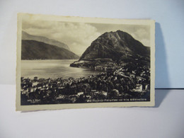 LUGANO PARADISO  COL MTE S. SALVATORE  SUISSE TI TESSIN CPA 1931 - Paradiso