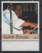 Guiné-Bissau Guinea Guinée Bissau 2003 Mi. 2335 Fats Domino Singer Music Musique Musik - Muziek