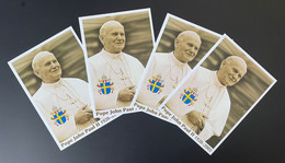 Sierra Leone 2020 Mi. ? Stationery Entier Ganzsache Pape Pope Papst John Jean Johannes Paul II Pastoral Visits - Sierra Leona (1961-...)