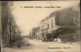 84 - SARRIANS - Avenue Notre-Dame - Sarrians