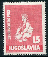 YUGOSLAVIA 1952 Children's Week.  MNH / **.  Michel 696 - Unused Stamps