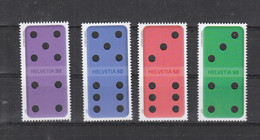 Schweiz  **  Domino  Neuausgabe  11.11.2021 Postpreis 2,00 CHF - Unused Stamps