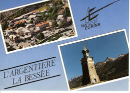 05 Hautes Alpes L Argentiere La Besse Multi Vue Centre Ville Horloge Batiment Edifice - L'Argentiere La Besse