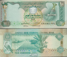 Vereinigte Arabische Emirate Pick-Nr: 27c Bankfrisch 2013 10 Dirhams - Emiratos Arabes Unidos