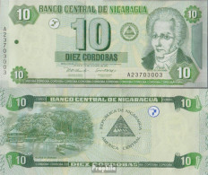 Nicaragua Pick-Nr: 191 Bankfrisch 2002 10 Córdobas - Nicaragua
