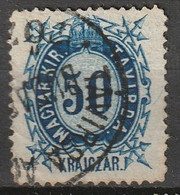 Hongary 1874 - Telegraphenmarken - Telegraph Mi 16 Canceled - Telegraphenmarken