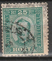 Horta (Azoren) 1892-1893 25R. Mi. 5yD (dent. 11,5) Used - Horta