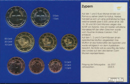 Zypern 2019 Stgl./unzirkuliert Kursmünzensatz Stgl./unzirkuliert 2019 Euro Nachauflage - Cyprus