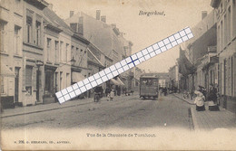 BORGERHOUT-ANTWERPEN"VUE DE LA CHAUSSEE DE TURNHOUT-TRAM"UITG.HERMANS N°206 - Antwerpen