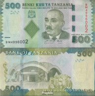 Tansania Pick-Nr: 40 Bankfrisch 2010 500 Shilingi - Tanzanie