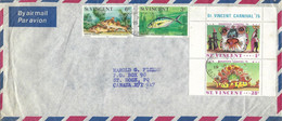 St Vincent 1975 Kingston Carnaval Carnival Spotted Goatfish Horse-eyed Jack Cover - Carnaval