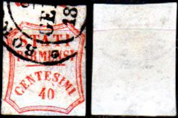 Parma-022 - Emissione 1859 -GRANDE RARITA' - - Qualità A Vostro Giudizio. - Parma