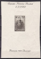 Rumänien Romania 1932 - Mi.Nr. 449 Aus Block 1 - Postfrisch MNH - Blocks & Sheetlets