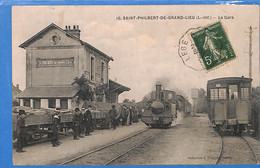 44 -  Loire Atlantique   - Saint Philbert De Grand Lieu - La Gare - Train   (N6709) - Saint-Philbert-de-Grand-Lieu