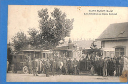 15 - Cantal -   Saint Flour - Les Autobus Au Train Bonnet  (N6712) - Saint Flour