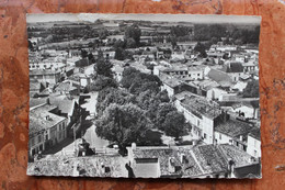 AULNAY (17) - CPSM GRAND FORMAT - EN AVION AU-DESSUS DE... - PLACE ARISTIDE BRIAND - Aulnay