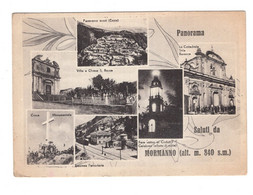 14444 "SALUTI DA MORMANNO " 6 VEDUTE-VERA FOTO-CART. POST SPED.1947 - Cosenza