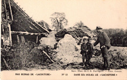 LES PORTUGAIS EN FRANCE - NAS RUINAS DE LACOUTURE - Guerra 1914-18