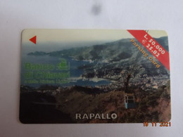 ITALIE ITALIA CARTE STATIONNEMENT BANDE MAGNÉTIQUE PARKIBG CARD RAPALLO - Collezioni