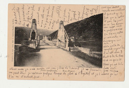 HAUTE LOIRE 43 CHADRAC Pont Suspendu Roc Percé 2 Scans-  CIRCULEE 4//01/1916 - Other & Unclassified