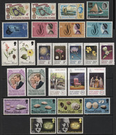 Pitcairn Islands (15) 1966 - 1984. 47 Different Stamps & 1 Miniature Sheet. Mint. Hinged. - Pitcairn