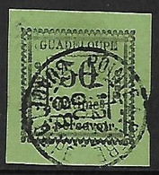 GUADELOUPE TAXE N°12  Composition N°7 - Timbres-taxe