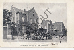 Postkaart-Carte Postale - HALLE/HAL - Ecole Moyenne De L'Etat. Pensionnat  (C1261) - Halle