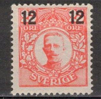 SWEDEN SUEDE SCHWEDEN  1918 MI 110 FACIT 100 MNH (**) - Ongebruikt