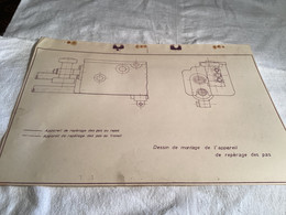 Dessins De Montage De L’appareil De Repérage De Pas Appareil De Repérage - Autres Plans