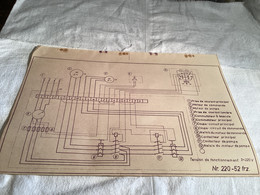 Dessin Tension De Fonctionnement 3 220 V Prise De Courants Moteur De Commande Moteur De Pompe Commutateur Coupe-circuit - Andere Plannen