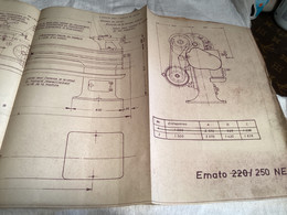 Dessin Emato Levier Pour Le Réglage 18 Vitesses De Broche L’échelle Pour Avancer Du Canon Entre Pointe Levier Embrayage - Otros Planes