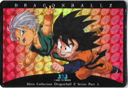 Carte DRAGON BALL Z -  Carte N°323  - Special Data - 004 - - Dragonball Z