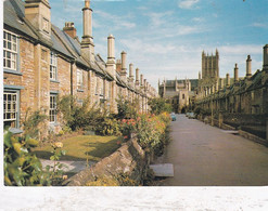 Vicars Close Wells   - Unused Postcard - Somerset - J Arthur Dixon - Wells