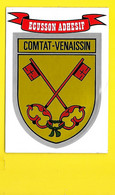 COMTAT-VENAISSIN Ecusson Adhésif (Kroma Sans N°) - Unclassified