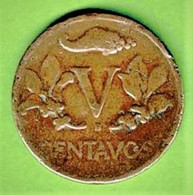 COLOMBIE / 5 CENTAVOS / 1945 - Rwanda