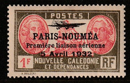 Nouvelle Calédonie - P.A N°20 ** (1933) Paris-Nouméa - Unused Stamps