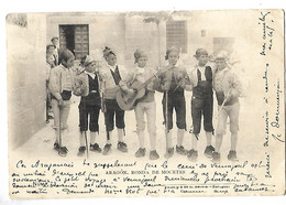 ARAGON RONDA DE MOCETES 1904 CPA 2 SCANS - Huesca