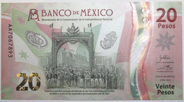 Mexique - 20 Pesos - 2021 - PICK 135c - NEUF - México