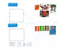 Great Britain 2014, Air Mail Envelopes - Lettres & Documents