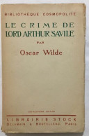 Le Crime De Lord Arthur Savile - Roman Noir